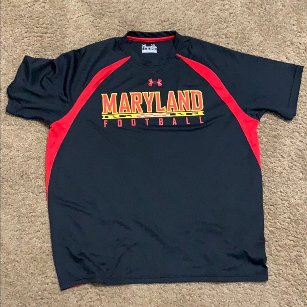 Maryland football UA shirt